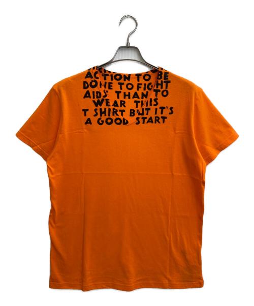 MARTIN MARGIELA（マルタン・マルジェラ）MARTIN MARGIELA (マルタン・マルジェラ) AIDS TEE オレンジ サイズ:Lの古着・服飾アイテム
