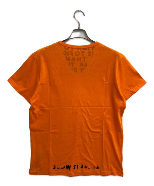 MARTIN MARGIELA（マルタン・マルジェラ）MARTIN MARGIELA (マルタン・マルジェラ) AIDS TEE オレンジ サイズ:Lの古着・服飾アイテム