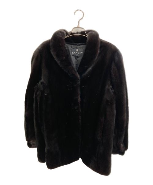 LANVIN furs（ランバン ファー）LANVIN furs (ランバン ファー) ファージャケット ブラウン サイズ:freeの古着・服飾アイテム