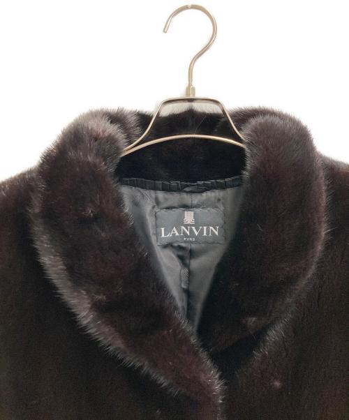 LANVIN furs（ランバン ファー）LANVIN furs (ランバン ファー) ファージャケット ブラウン サイズ:freeの古着・服飾アイテム