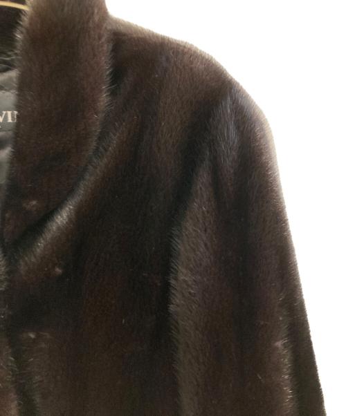 LANVIN furs（ランバン ファー）LANVIN furs (ランバン ファー) ファージャケット ブラウン サイズ:freeの古着・服飾アイテム