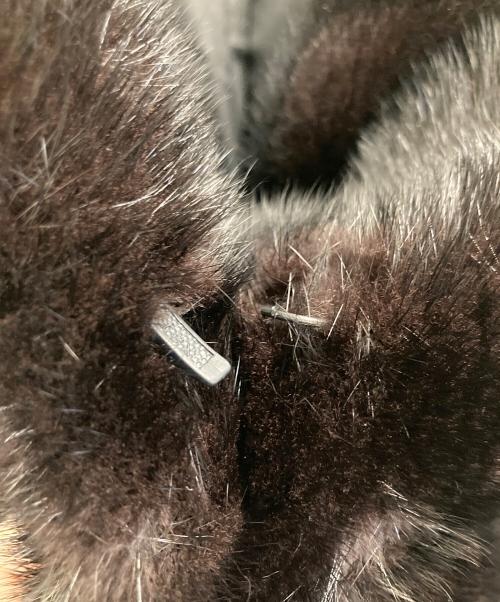 LANVIN furs（ランバン ファー）LANVIN furs (ランバン ファー) ファージャケット ブラウン サイズ:freeの古着・服飾アイテム