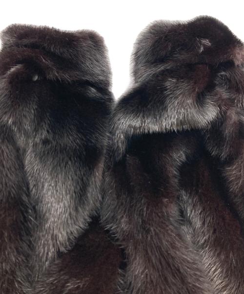 LANVIN furs（ランバン ファー）LANVIN furs (ランバン ファー) ファージャケット ブラウン サイズ:freeの古着・服飾アイテム