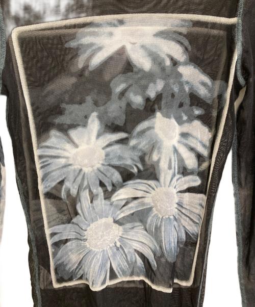 Jean Paul Gaultier homme（ジャンポールゴルチェオム）Jean Paul Gaultier homme (ジャンポールゴルチェオム) パワーネットカットソー ブラック サイズ:48の古着・服飾アイテム