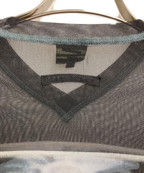 Jean Paul Gaultier homme（ジャンポールゴルチェオム）Jean Paul Gaultier homme (ジャンポールゴルチェオム) パワーネットカットソー ブラック サイズ:48の古着・服飾アイテム