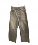 ASTRAETアストラット）の古着「デニムパンツ」｜グレー