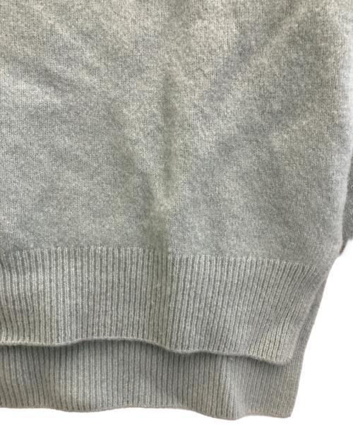 DRESSTERIOR（ドレステリア）DRESSTERIOR (ドレステリア) カシミヤブレンドフードニット スカイブルー サイズ:34の古着・服飾アイテム
