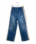 ESSENTIALエッセンシャル）の古着「デニムパンツ」｜インディゴ