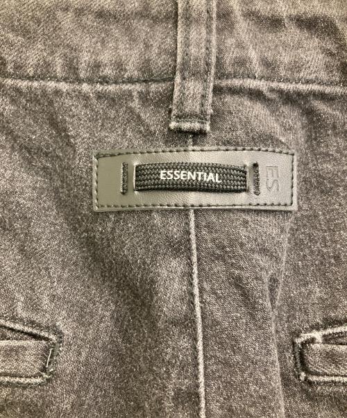 ESSENTIAL（エッセンシャル）ESSENTIAL (エッセンシャル) デニムパンツ ブラック サイズ:W26の古着・服飾アイテム