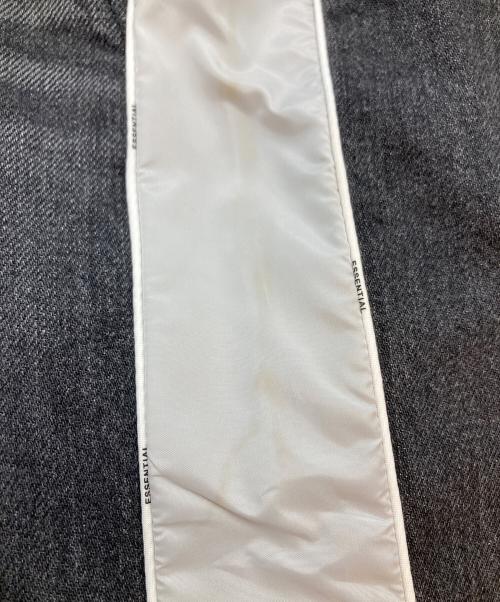 ESSENTIAL（エッセンシャル）ESSENTIAL (エッセンシャル) デニムパンツ ブラック サイズ:W26の古着・服飾アイテム