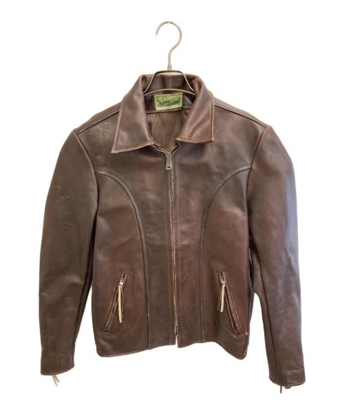 LEVI'S（リーバイス）LEVI'S (リーバイス) レザージャケット ブラウン サイズ:Lの古着・服飾アイテム
