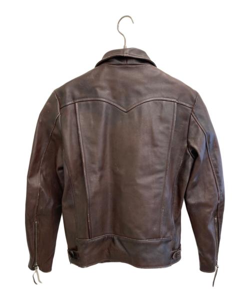 LEVI'S（リーバイス）LEVI'S (リーバイス) レザージャケット ブラウン サイズ:Lの古着・服飾アイテム