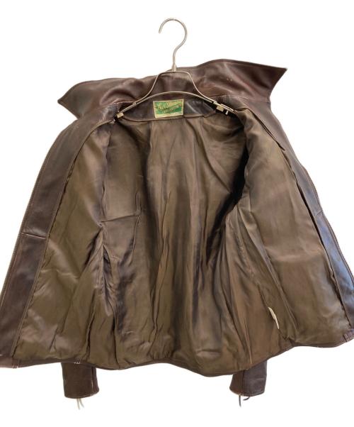 LEVI'S（リーバイス）LEVI'S (リーバイス) レザージャケット ブラウン サイズ:Lの古着・服飾アイテム