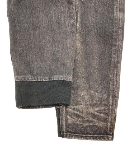 glamb（グラム）glamb (グラム) パッチワークデニムパンツ ブラック サイズ:2の古着・服飾アイテム