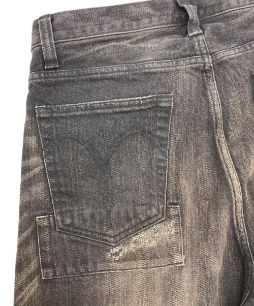 glamb（グラム）glamb (グラム) パッチワークデニムパンツ ブラック サイズ:2の古着・服飾アイテム