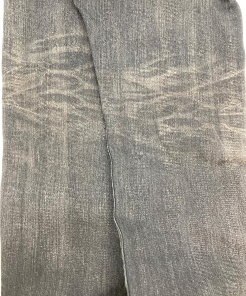 glamb（グラム）glamb (グラム) パッチワークデニムパンツ ブラック サイズ:2の古着・服飾アイテム