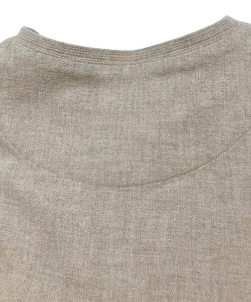 HARVESTY（ハーベスティー）HARVESTY (ハーベスティー) シャツワンピース ベージュ サイズ:1 未使用品の古着・服飾アイテム
