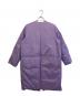 Sybilla (シビラ) ノーカラーダウンコート ラベンダー サイズ:-：8000円