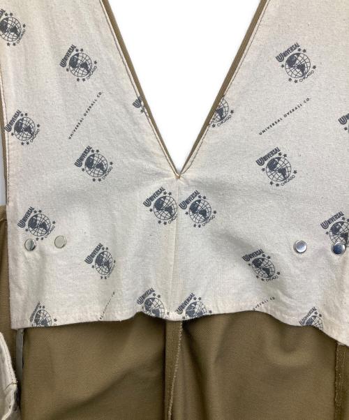 Ameri（アメリ）AMERI (アメリ) UNIVERSAL OVERALL (ユニバーサルオーバーオール) JUMPER SKIRT ブラウン サイズ:Sの古着・服飾アイテム