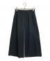 BURBERRY BLUE LABEL（バーバリー ブルー レーベル）の古着「センターボックスプリーツスカート」｜ブラック
