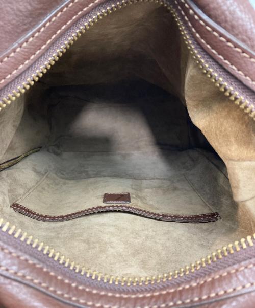 土屋鞄（ツチヤカバン）土屋鞄 (ツチヤカバン) トーンオイルヌメ ソフトミディアム バックパック ブラウンの古着・服飾アイテム