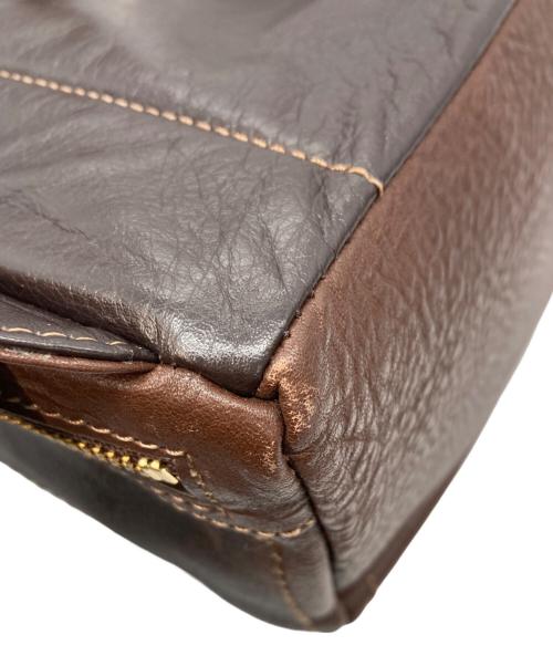 土屋鞄（ツチヤカバン）土屋鞄 (ツチヤカバン) トーンオイルヌメ ソフトミディアム バックパック ブラウンの古着・服飾アイテム