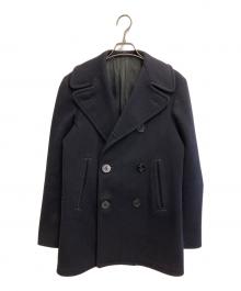 KERSEY（カージー）の古着「KERSEY WOOL Pコート」｜ネイビー