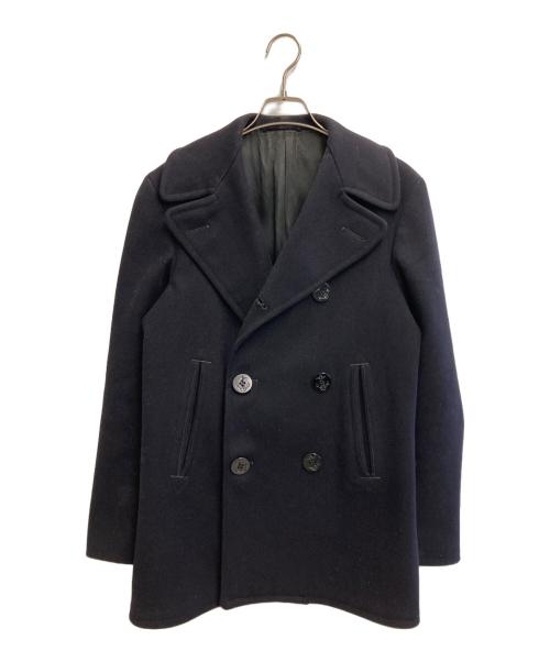 KERSEY（カージー）KERSEY (カージー) KERSEY WOOL Pコート ネイビー サイズ:34の古着・服飾アイテム