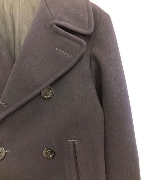 KERSEY（カージー）KERSEY (カージー) KERSEY WOOL Pコート ネイビー サイズ:34の古着・服飾アイテム