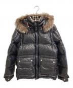 BURBERRY BLACK LABELバーバリーブラックレーベル）の古着「ダウンジャケット」｜ブラック