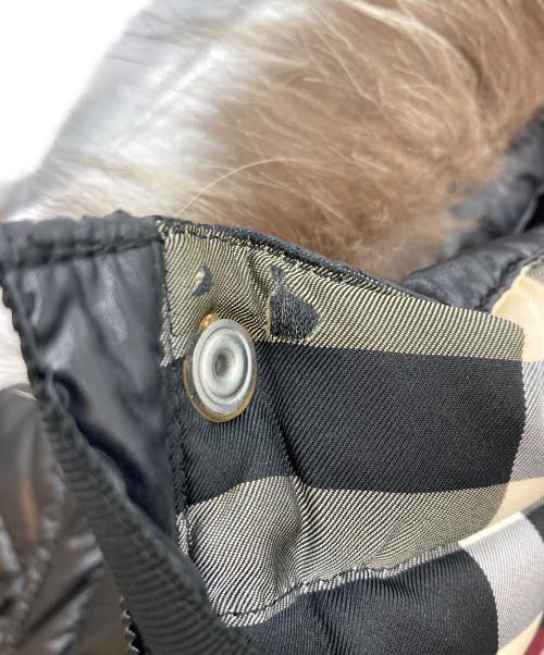 BURBERRY BLACK LABEL（バーバリーブラックレーベル）BURBERRY BLACK LABEL (バーバリーブラックレーベル) ダウンジャケット ブラック サイズ:Lの古着・服飾アイテム