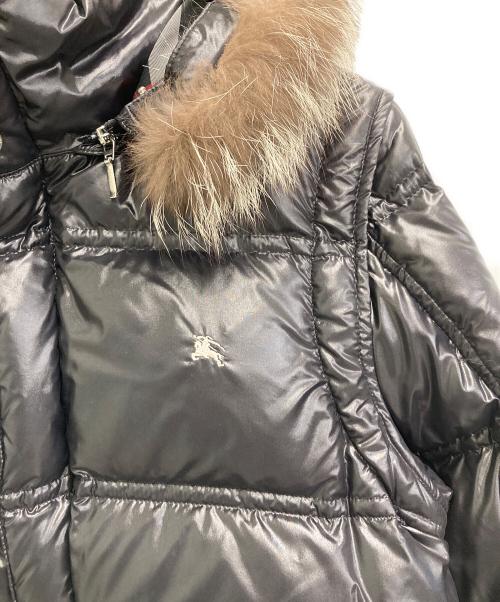 BURBERRY BLACK LABEL（バーバリーブラックレーベル）BURBERRY BLACK LABEL (バーバリーブラックレーベル) ダウンジャケット ブラック サイズ:Lの古着・服飾アイテム