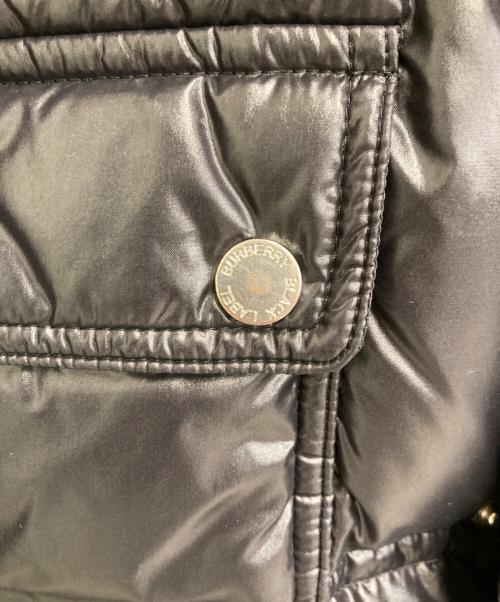 BURBERRY BLACK LABEL（バーバリーブラックレーベル）BURBERRY BLACK LABEL (バーバリーブラックレーベル) ダウンジャケット ブラック サイズ:Lの古着・服飾アイテム