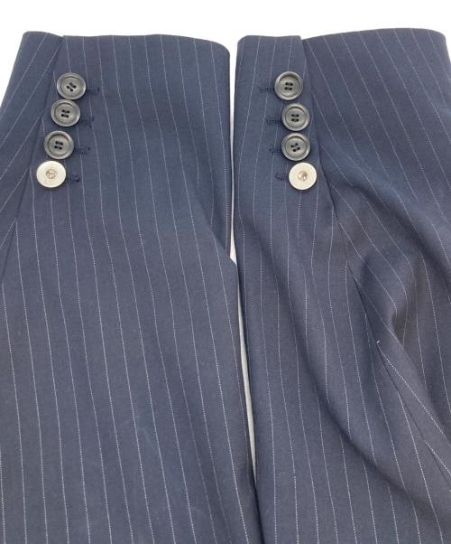 Ameri（アメリ）AMERI (アメリ) DENIM CORSET COMBINE JACKET ネイビー×インディゴ サイズ:Mの古着・服飾アイテム