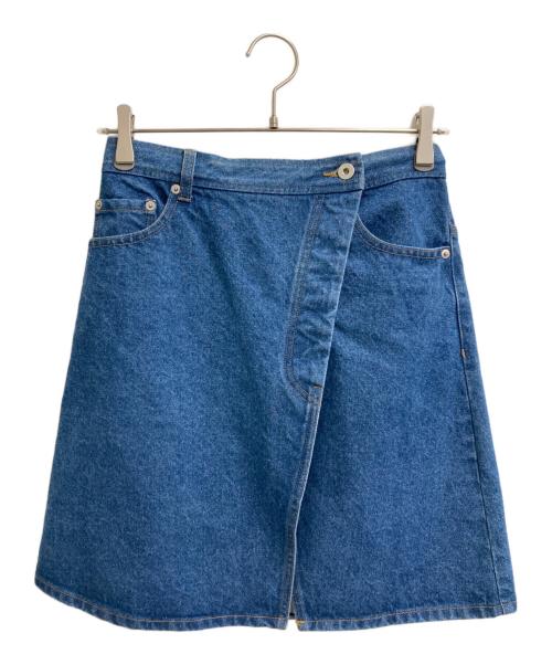 Ameri（アメリ）AMERI (アメリ) DENIM CORSET COMBINE JACKET ネイビー×インディゴ サイズ:Mの古着・服飾アイテム