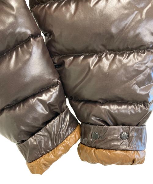 MONCLER（モンクレール）MONCLER (モンクレール) ダウンジャケット ブラウンの古着・服飾アイテム