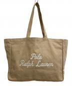 POLO RALPH LAURENポロ・ラルフローレン）の古着「キャンバストートバッグ」｜ベージュ
