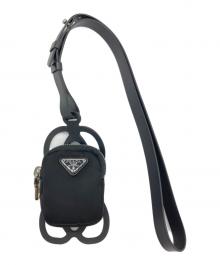 PRADA（プラダ）の古着「スマホショルダーストラップ」｜ブラック
