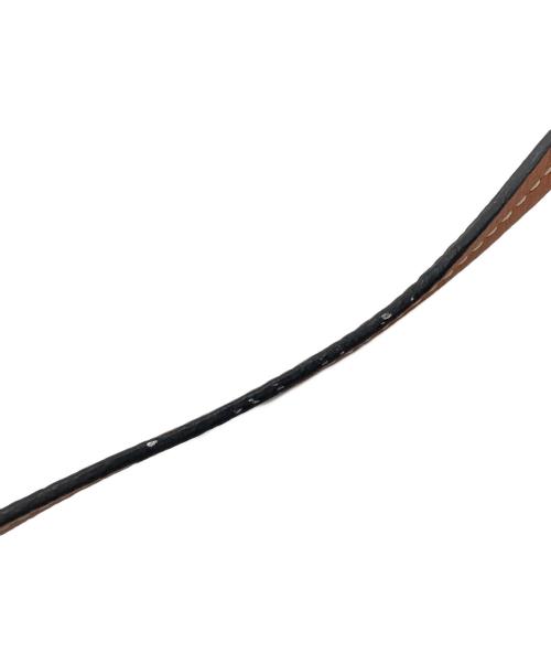 LOEWE（ロエベ）LOEWE (ロエベ) パウラスイビザショルダーポーチ ネイビー×イエローの古着・服飾アイテム