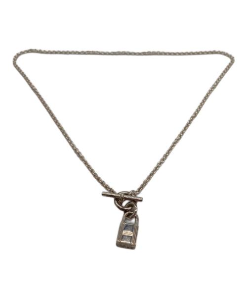 HERMES（エルメス）HERMES (エルメス) アミュレットカデナモチーフネックレス シルバーの古着・服飾アイテム