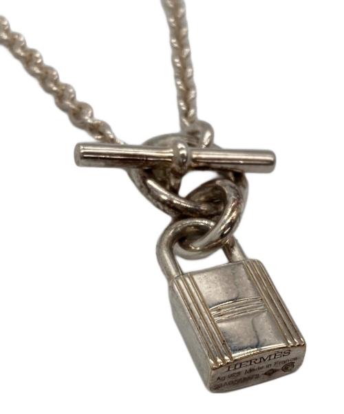 HERMES（エルメス）HERMES (エルメス) アミュレットカデナモチーフネックレス シルバーの古着・服飾アイテム