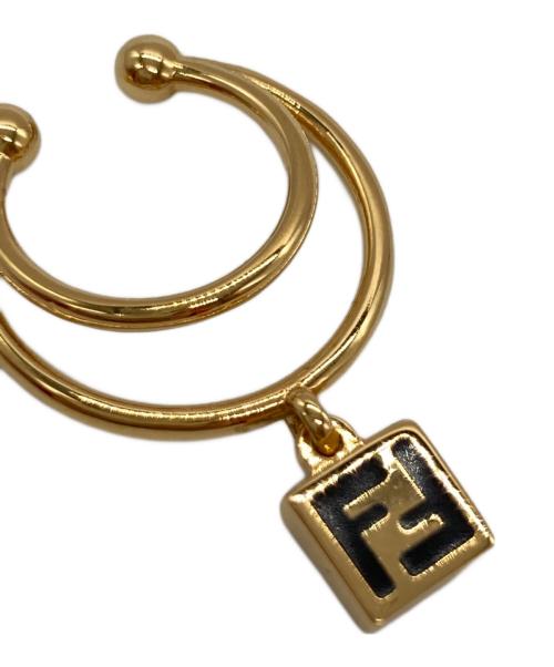 FENDI（フェンディ）FENDI (フェンディ) フォーエバーイヤーカフ ゴールドの古着・服飾アイテム