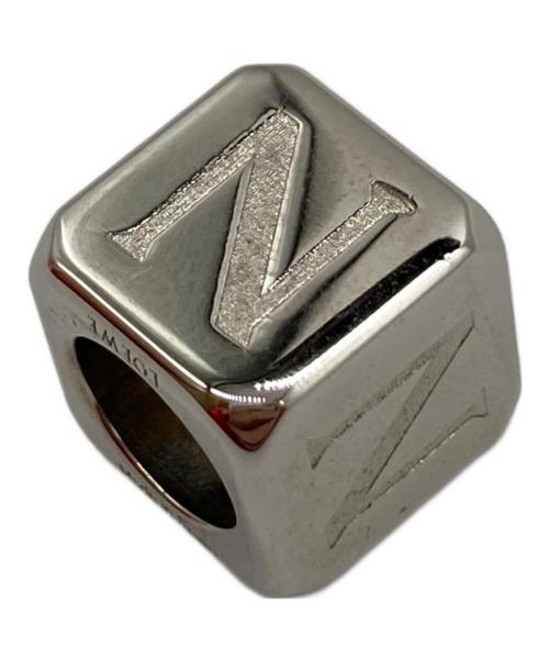 LOEWE（ロエベ）LOEWE (ロエベ) アナグラムメタルキューブ グリーン×シルバーの古着・服飾アイテム