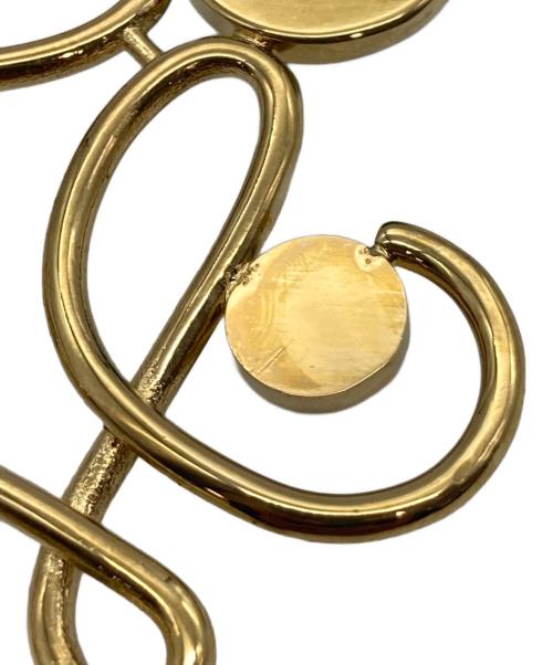 LOEWE（ロエベ）LOEWE (ロエベ) アナグラムブローチ ゴールドの古着・服飾アイテム