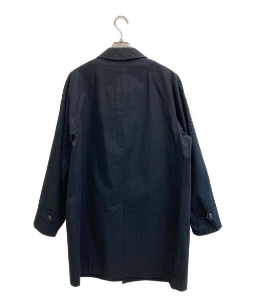 Aquascutum（アクアスキュータム）Aquascutum (アクアスキュータム) ステンカラーコート ブラック サイズ:42/52の古着・服飾アイテム