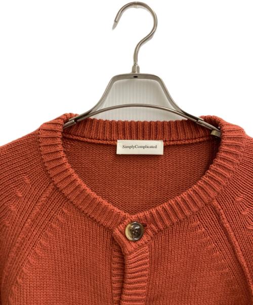 SIMPLY COMPLICATED（シンプリーコンプリケイティド）simply complicated (シンプリーコンプリケイティド) DISTRESSED COTTON CD オレンジ サイズ:2の古着・服飾アイテム