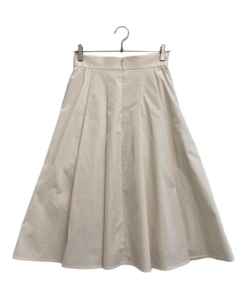 ANAYI（アナイ）ANAYI (アナイ) タックスカート アイボリー サイズ:38の古着・服飾アイテム