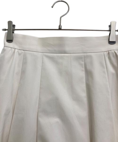 ANAYI（アナイ）ANAYI (アナイ) タックスカート アイボリー サイズ:38の古着・服飾アイテム
