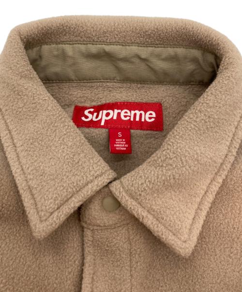 SUPREME（シュプリーム）Supreme (シュプリーム) 23AW Polartec Shirt ベージュ サイズ:SIZE Sの古着・服飾アイテム