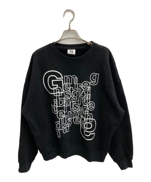 gadid anoniem（ガディッド アノニム）GADID ANONIEM (ガディッド アノニム) スウェット ブラック サイズ:SIZE Freeの古着・服飾アイテム